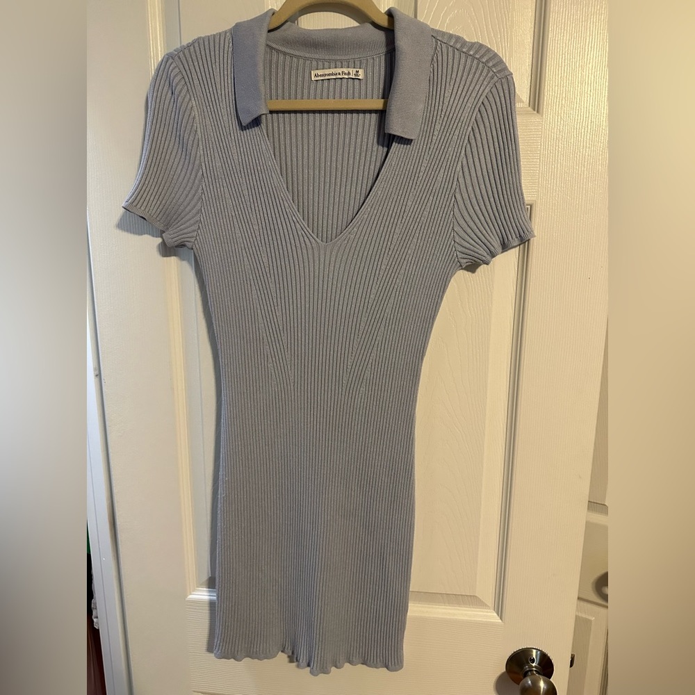 Abercrombie ribbed shirt dress